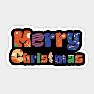 Merry Christmas Sticker